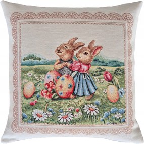 Húsvéti párnahuzat DW01C nyuszikkal