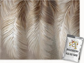 Fotótapéta Toll Bézs Boho Barna Hálószoba Nappali Tapéta Flizelina 350x250