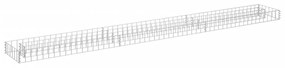 horganyzott acél gabion magaságyás 270 x 30 x 10 cm