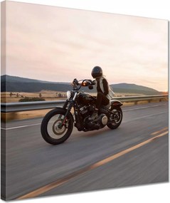 Vászonkép 30x30 Harley Davidson Motorkerékpár