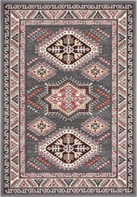 Hagyományos krémszürke szőnyeg nappaliba,puha szőr mintás 160x230cm