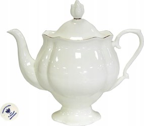 Lomonosov Reneszánsz Mintás Teáskanna, Finomporcelán, 0,9 L