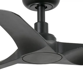 FARO 33825WT - Mennyezeti ventilátor HEY S fekete átm. 90 cm WT + távirányítás