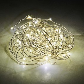 TWINE LIGHTS LED égősor USB csatlakozóval, átlátszó 100 égő