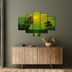 Kép - Imitator of Ralph Albert Blakelock, Moonlight, reprodukciók (150x105 cm)