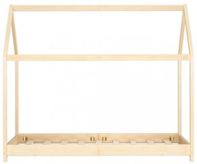 tömör fenyőfa gyerekágy-keret 80 x 160 cm
