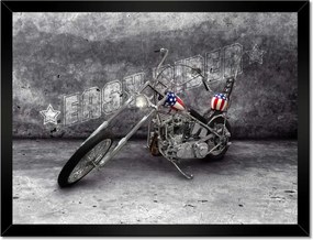 Poszterek keretben 40x30 Motor Easy Rider