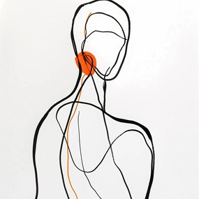 Poszter 30x30cm Üresség a színben