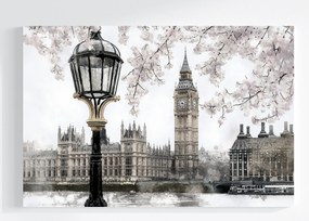 Canvas Város Anglia London Big Ben Westminster 120x80