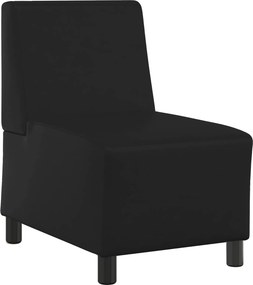 vidaXL | Karfa Nélküli Modularis Kanapé Egység | Fekete 55 x 74 x 82 cm