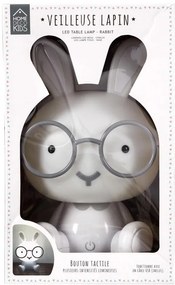 LED gyerek éjjeli lámpa HOPPY 23,5 cm, fehér