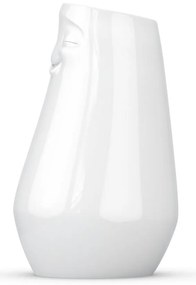 Fehér 'elégedett' porcelánváza - 58products