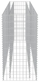 vidaXL horganyzott acél gabion magaságyás 270 x 50 x 100 cm