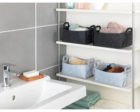 Textil tárolókosár szett 2 db-os Nina – Wenko