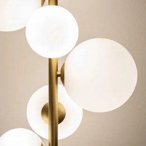 Brilagi - LED Állólámpa MILLA 7xG9/3W/230V arany/fehér