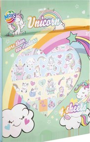 Unikornis Rainbow matrica szett 4 ív