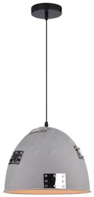 Csillár zsinóron PATCH 1xE27/60W/230V szürke