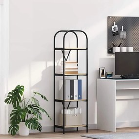 Könyvespolc sonoma tölgy 40 x 30 x 146 cm Faanyag