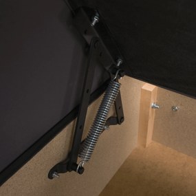 Heverő tárolóhellyel, szürke, AURIA UNI