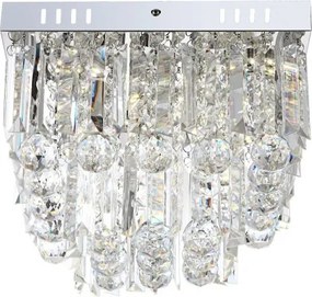 Mennyezeti Lámpa Kristály CLEO GLOBO-68594-6A