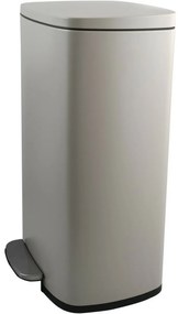 Spirella Soft-close Akira pedálos hulladékgyűjtő  50 l, matt szürkésbarna, 50 l