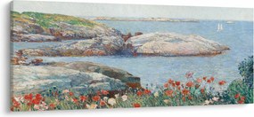 Kép - Childe Hassam, Poppies, Isles of Shoals, reprodukciók (120x50 cm)