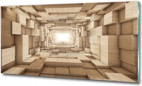 Fotótapéta üveg falra Fa alagút 125x50