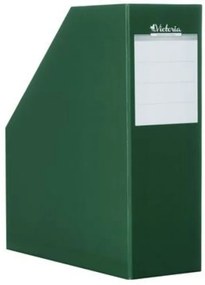 Iratpapucs, karton, 90 mm, VICTORIA OFFICE, zöld (IDVPZ)