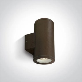 ONE LIGHT 67400B-BR OUTDOOR WALL LIGHTS Modern Kültéri Fali Lámpa Barna, Rozsdás GU10 IP44