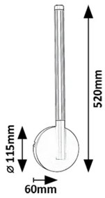 Rabalux 71167 - LED fali lámpa NIVARO LED/6W/230V