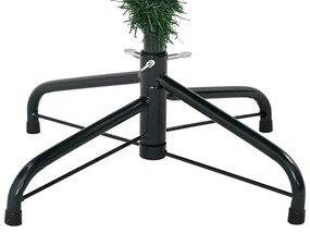 Mű karácsonyfa 150 LED-del állvánnyal Zöld 120 cm PE és PVC