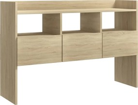 vidaXL sonoma tölgy színű szerelt fa tálalószekrény 105 x 30 x 70 cm
