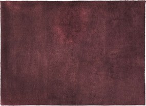 Fürdőszobaszőnyeg Marcelo 60x90 Eurofirany bordó, szőrme szerkezetű