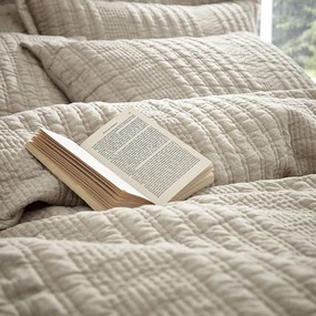 Bézs egyszemélyes ágyneműhuzat 135x200 cm Tamba Stripe – Pineapple Elephant