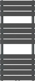 Fürdőszobai dekoratív létraradiátor Mila 1200x500 antracit