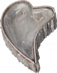 VirĂĄgcserĂ©p Fa FedĂ©l Nagy SzĂv SzĂŒrke VirĂĄgtartĂł