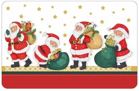 Műanyag tányéralátét karácsonyi mintával 28,5x44 cm Tradition – douceur d'intérieur