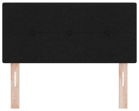 Fejtámla Gombos Bútorszövet Fekete 90 cm