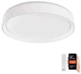 EMOS LED Dimmelhető mennyezeti lámpa GoSmart LED/30W/230V Wi-Fi Tuya + + távirányító EMS1073