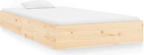 vidaXL tömör fa ágykeret 100 x 200 cm