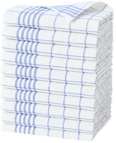 ARÔME HOME Konyhai törölköző, kék, 50 x 70 cm, 10db-os szett