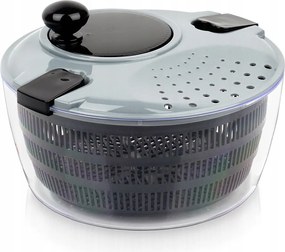 Centrifuga Zöldség Saláta Szárító Kézi Fedővel És Kosárral Nagy