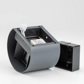 Brilagi - LED Kültéri fali lámpa RONDO LED/6W/230V antracit IP54