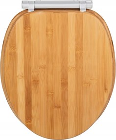 Bambusz Wc-ülőke szabad záródás Wenko