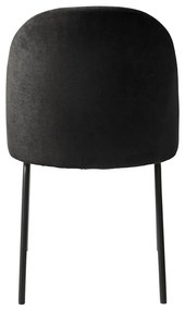 Fekete étkezőszék Creston – Unique Furniture