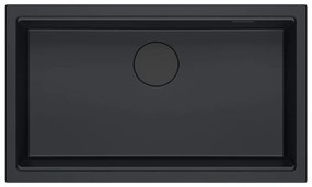 gránit mosogató Logan 110 Black