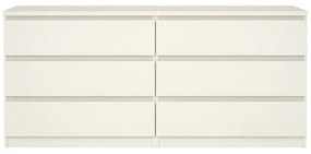 Simplicity II komód 154 x 50 x 70 cm, fehér