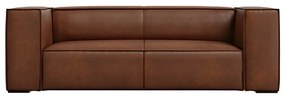 Konyakbarna bőr kanapé 212 cm Madame – Windsor & Co Sofas