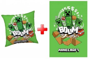 Minecraft Párna És Takaró Szett