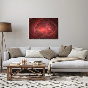 Modern absztrakt kép (üvegen) (70x50 cm)